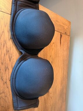 Wacoal black Red Carpet Full Busted Convertible Strapless Padded Bra 42DDD